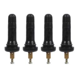4 New Tire Valve Stems Not TPMS Snap In 