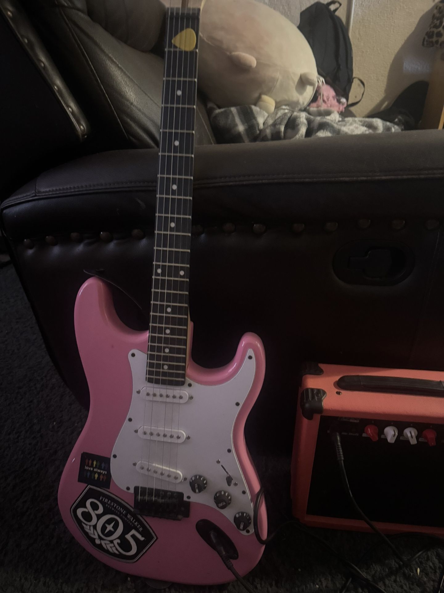 Beginner guitar and amp