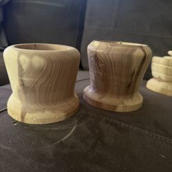Handcrafted Cedar Wood Bowls