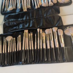 Pretty In Pink 24 Make Up Brushes 🖤 By Beauty Creations / Brand New 