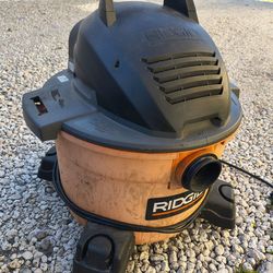 RIDGID NXT Wet/Dry Shop Vacuum 6 gallon