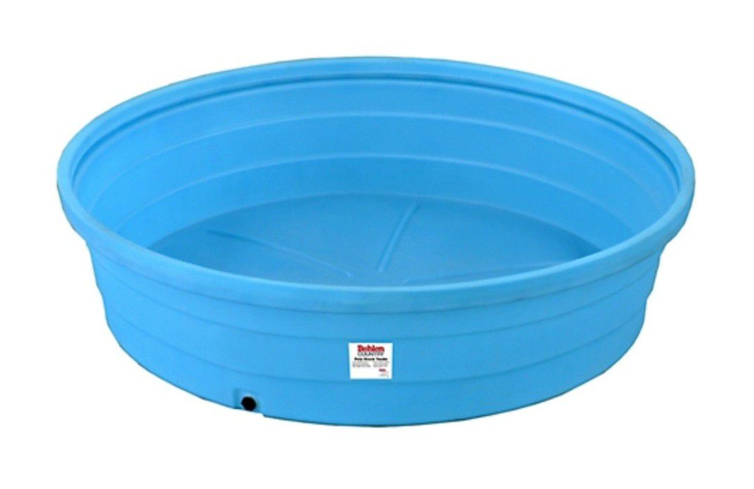 8 Foot Round Poly Stock Tank