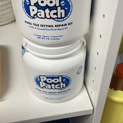 Pool Patch Adhesive AND Pool Grout 