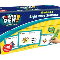 Power Pen Learning Cards: Sight Word Sentences Grades K-1