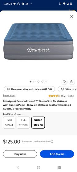Beautyrest Extraordinaire 20" Queen Air Mattress