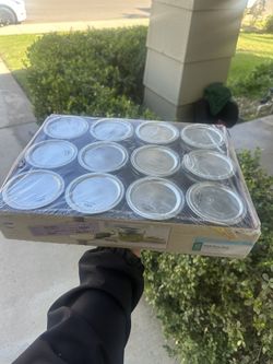 Wide Mouth mason Jars 