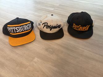 3 youth Pittsburgh hats