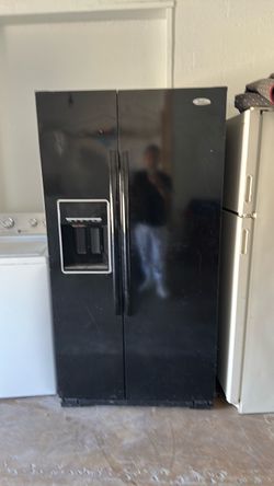 Whirlpool Black Side-by-Side Refrigerator