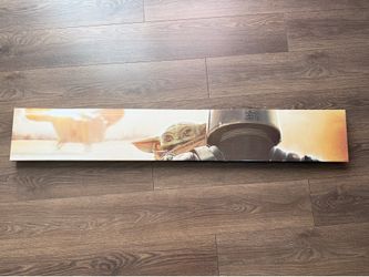 Star Wars Grogu / Mandalorian Wall Art – 50” Large Canvas