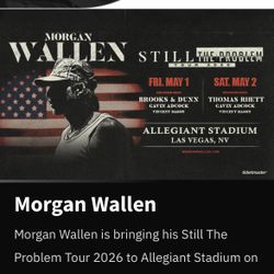 Morgan Wallen Tickets In Las Vegas 