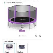 12 feet Zupapa trampoline for sale , very good quality(3years old)