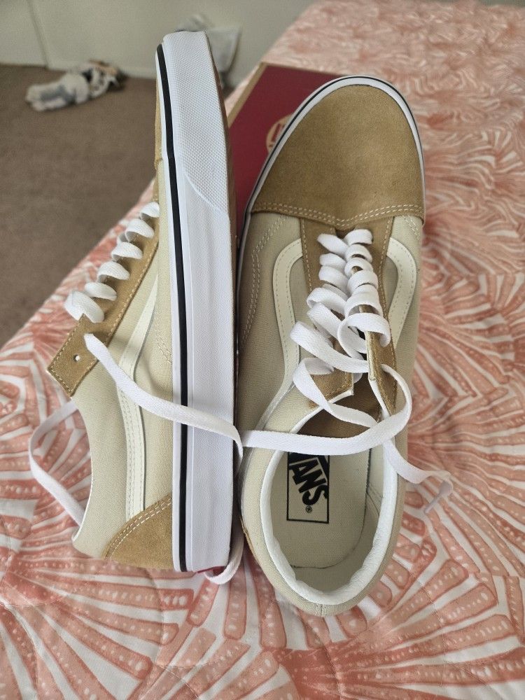 Vans 11.5 Tan Color