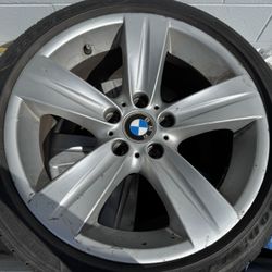 4–255/35 R 18 BMW RIMS AND TIRES