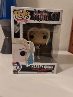 Harley quinn funko pop from The suicide Squad