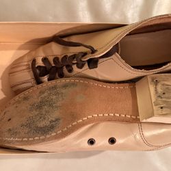 Vintage Leather Bowling Shoes