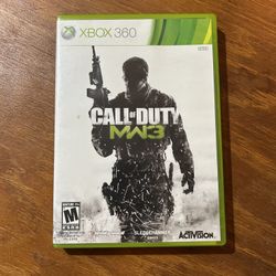 Xbox 360 call of duty modern warfare 3