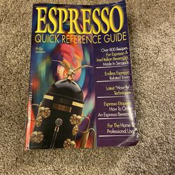 Phillip Janssen - Espresso Quick Reference Guide - Paperback -Autographed Copy