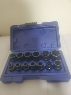 Dados Extratores Para Sacar Tuercas y Tornillos Barridos $29 Precio Firme