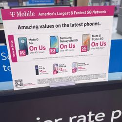 Free Phones From T-Mobile And Verizon A16 & Moto G 2025 