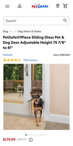 PetSafe Freedom Patio Panel Pet Door