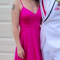 Prom Dress Pink Size 4