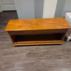 Wooden Storage bench