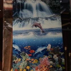 Light Up Wall Art Portrait. 