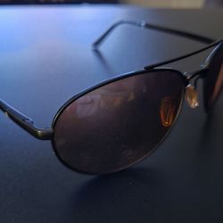 Men's Aviation Sunglasses (Brown)