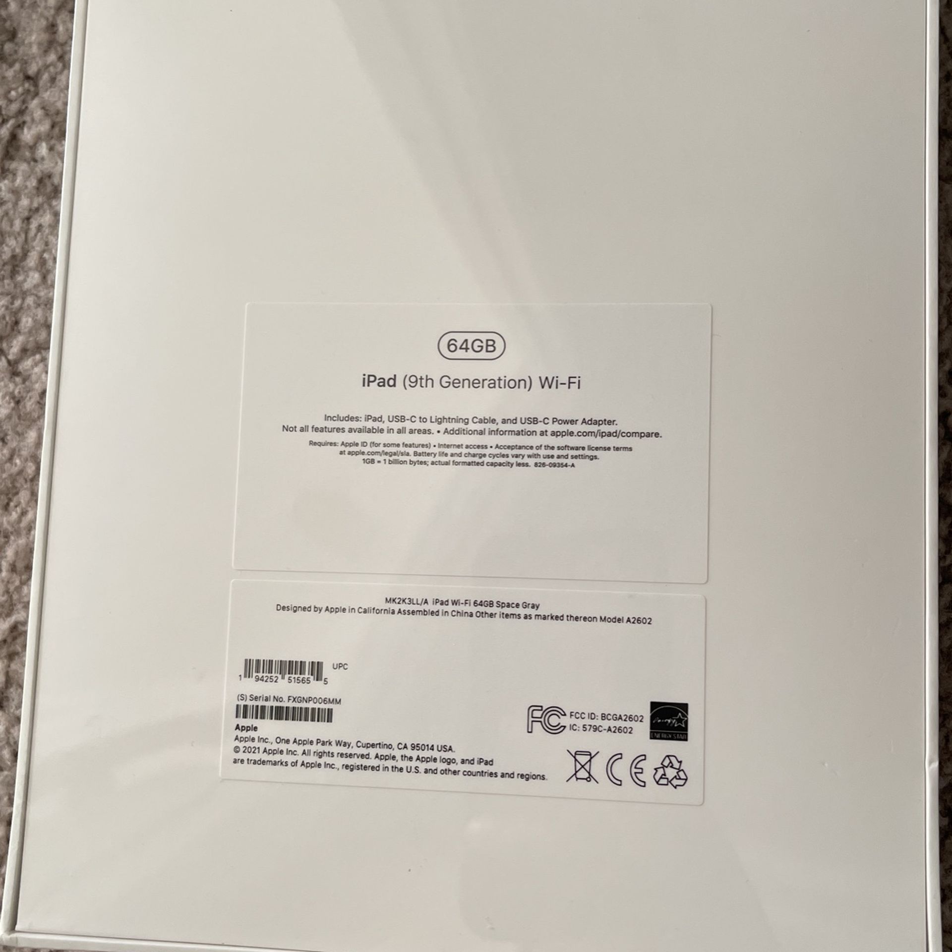 IPad 9th Generation