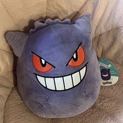 Gengar Pokemon Squishmallow Plush