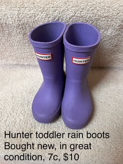 Hunter Toddler Rain Boots