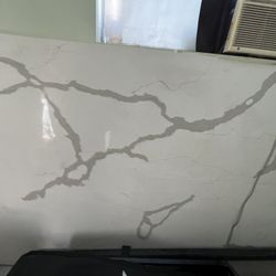 Large Marble Slab Mocha White