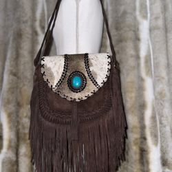 crossbody purses!! cowhide & Genuine Leather 