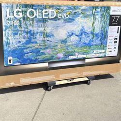 LG 77” OLED C2 4K UHD SMART TV