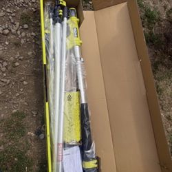 RYOBI 18 ft. Telescoping Extension Pole with Brush for Most Gas Electric and Cordless Pressure Washe