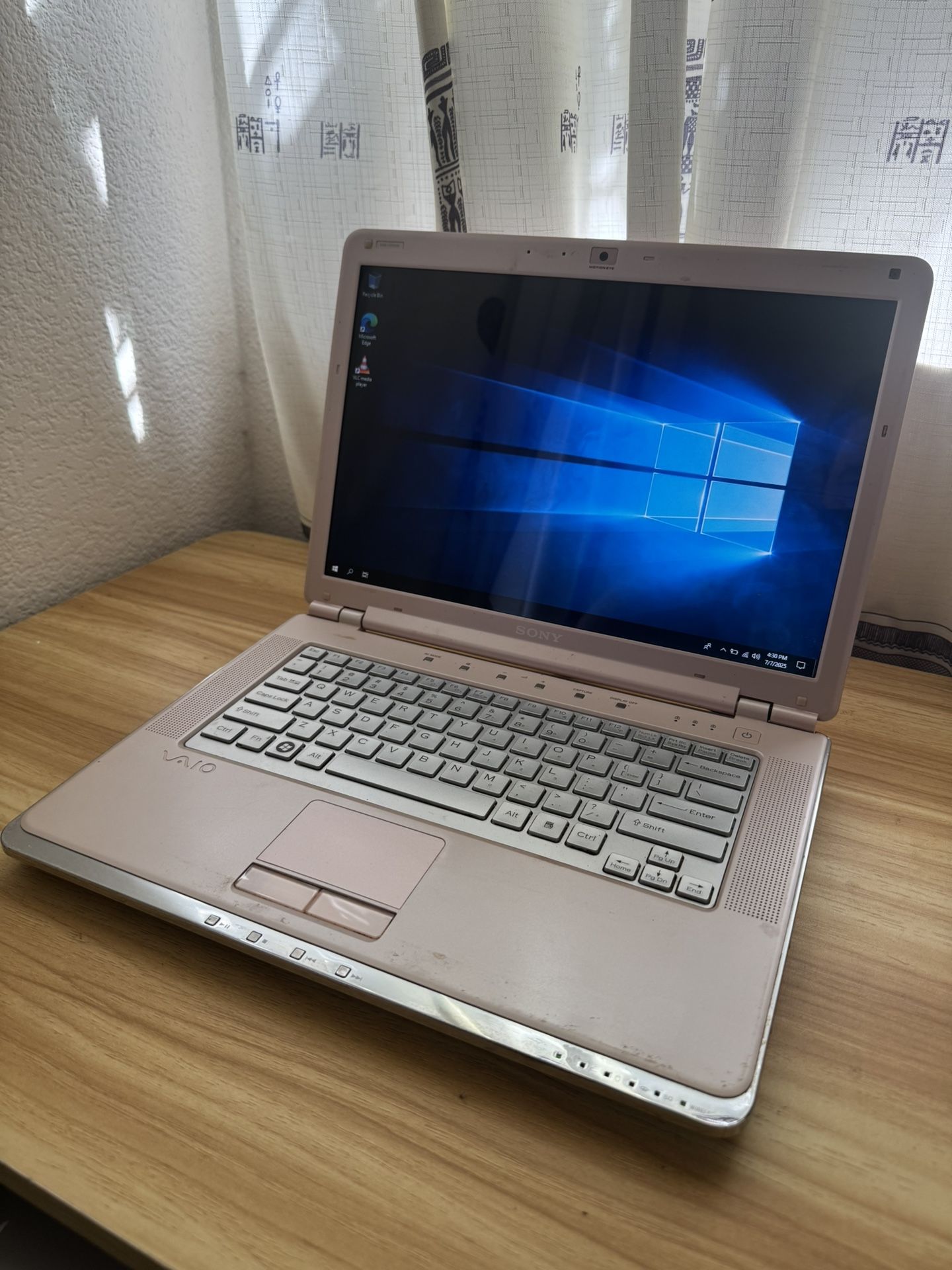Vintage Pink Sony VAIO Laptop