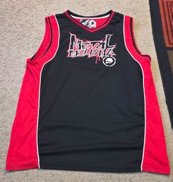Metal Mulisha Y2K Vintage Basketball Jersey Tank Top - Men's XXL