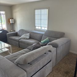 Reclining L-Section Couch 