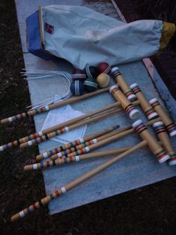 Vintage Croquet Forster 1980