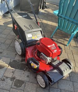 Lawnmower Troy Bilt Gas Lawn Mower Self Propelled