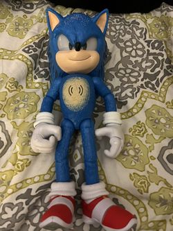 Sonic, The Hedgehog Toy Talks And Moves