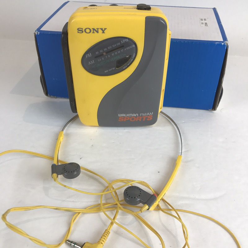 Vintage Sony Walkman Sports WM-SXF30 AM/FM Cassette Player not