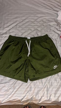 Nike Olive Green Woven Shorts SIZE XL