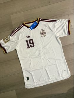 Spain Lamine Yamal Jersey World Cup