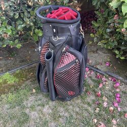 Bennington Polka Dot Golf Bag 