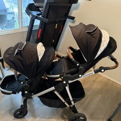 Mockingbird Double Stroller 