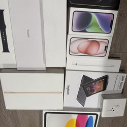 Apple Product Boxes