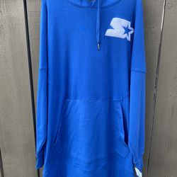 Starter Electric Blue Starter Active Jacket Black Label Hooded NWT Sweatshirt XL