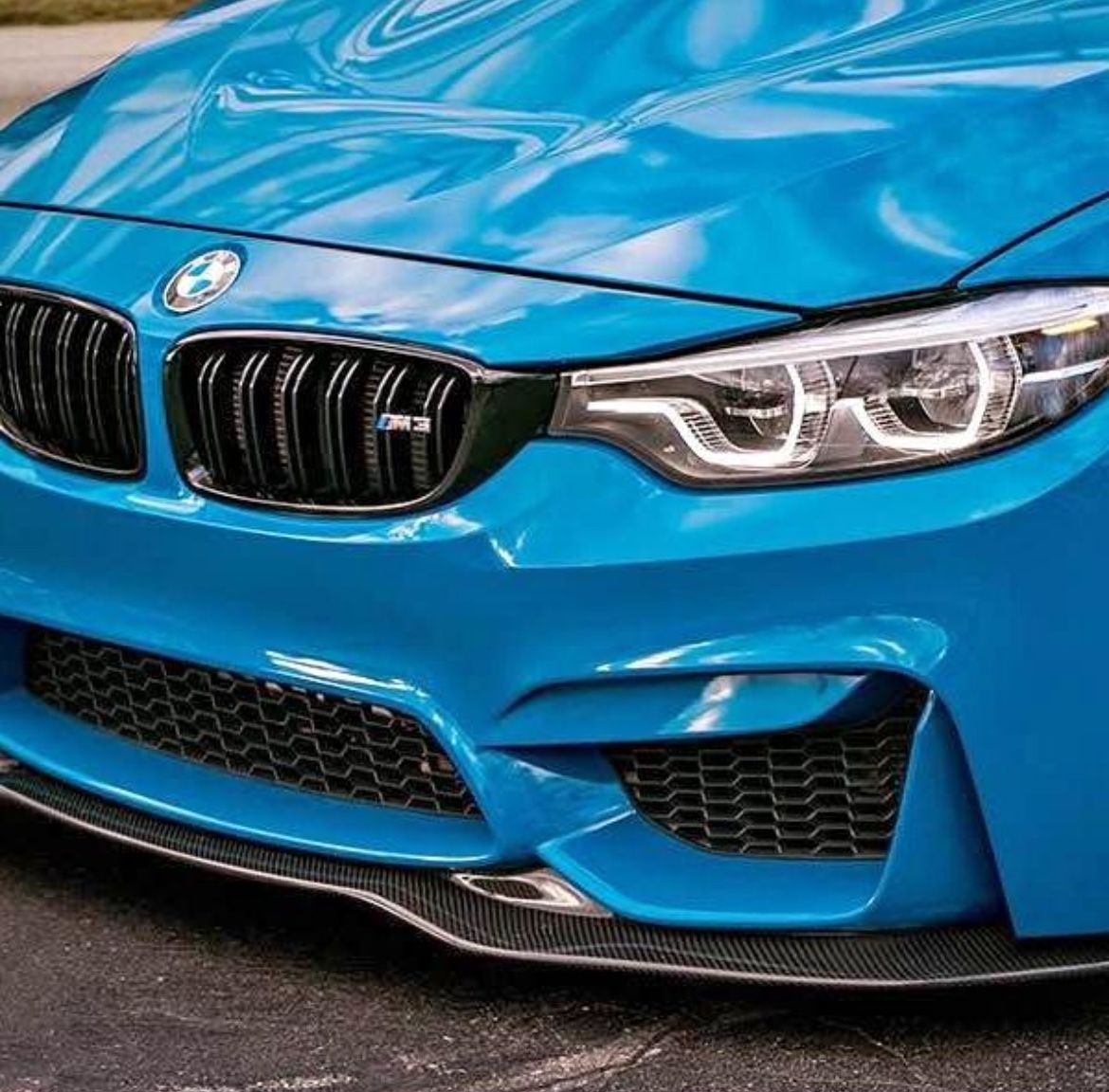 F80 M3 / F82 M4 F83 PSM Carbon Fiber Front Lip BMW