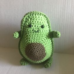 Crochet Avocado Stuffie 